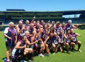 Aussie Rules Masters take the field