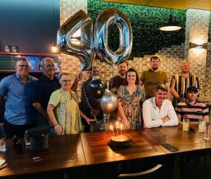 40 years in business