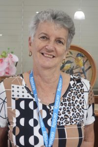 Helping out at aged care in Rockhampton