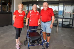 Wanderers walking for heart health