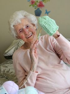 Knitters need to help Joan help babies