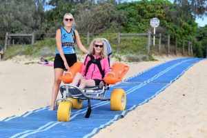 Summer days ready to roll at Dicky Beach