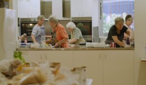 Volunteering keeps Mary connected