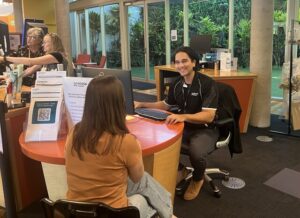Noosa council services at Cooroy Library