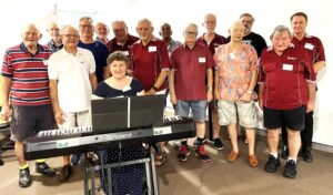 Buderim men’s choir singing up a storm