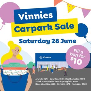 Come treasure hunting with Vinnies
