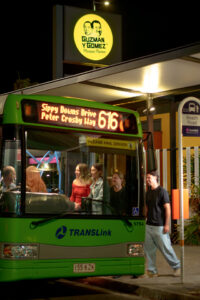 Additional late night bus services